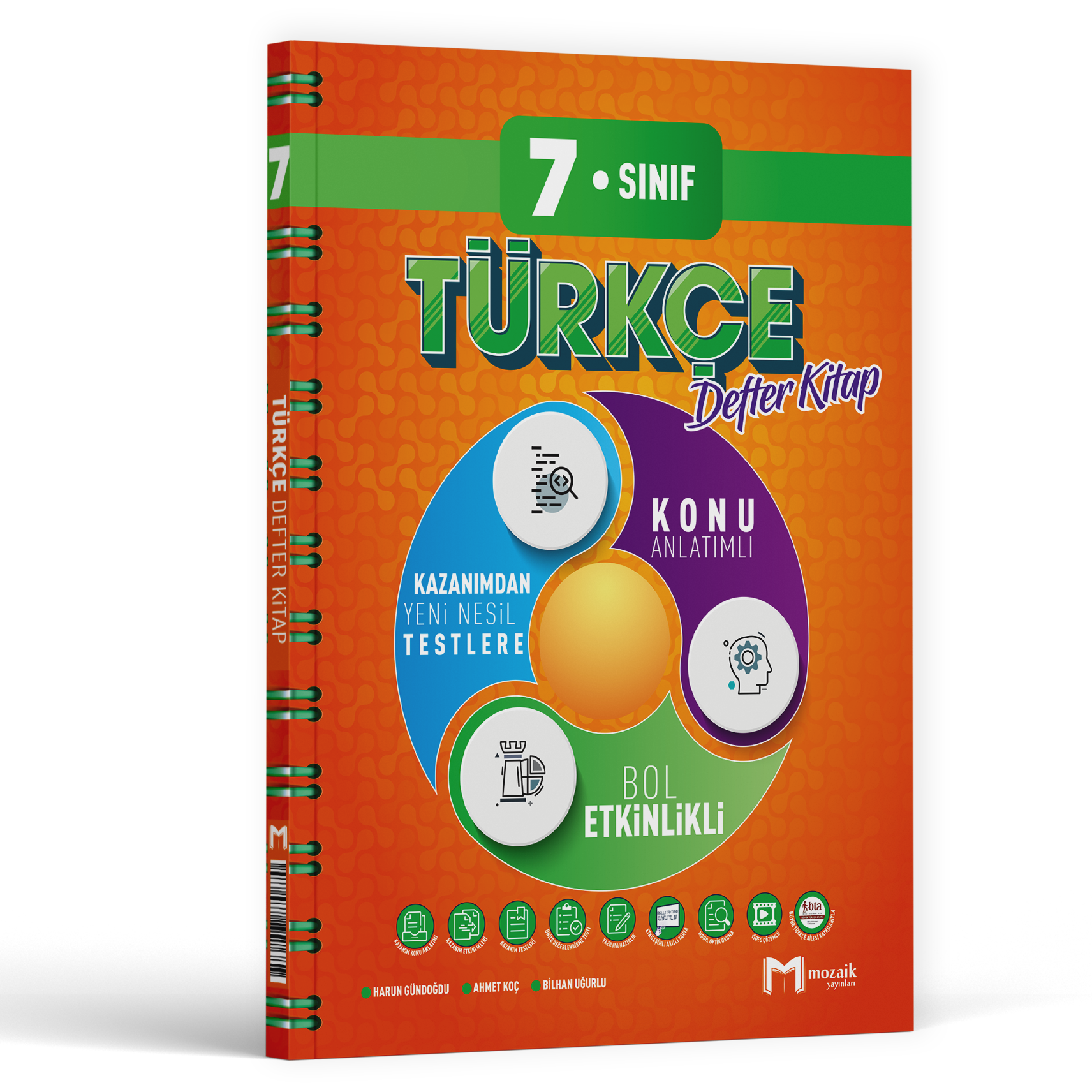 7.SINIF MOZAİK DEFTER TÜRKÇE - 2025-26